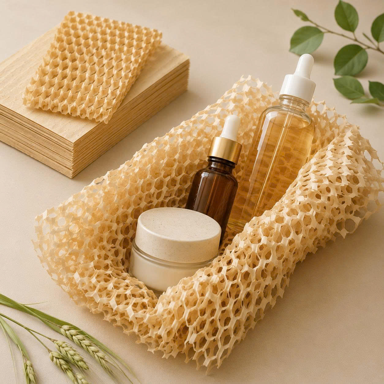Ứng dụng cho mỹ phẩm và chai serum